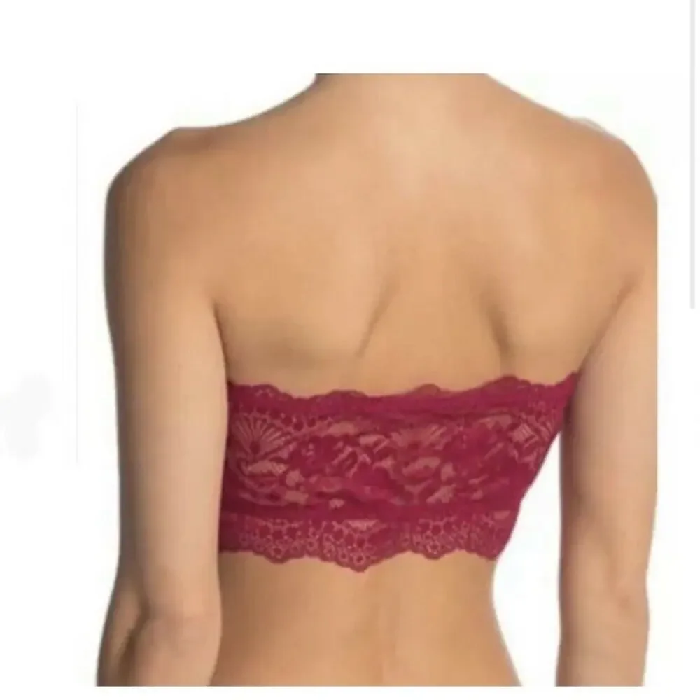 Free People Intimately Small Bandeau Lacey Looks Floral Bundle of 3